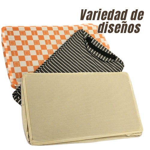 ORGANIZADOR DE ROPA PLEGABLE CON DISEÑO