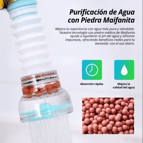 MINI CABEZAL DE GRIFO EXPANDIBLE