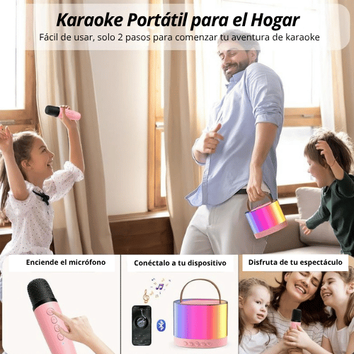 PARLANTE KARAOKE PORTÁTIL