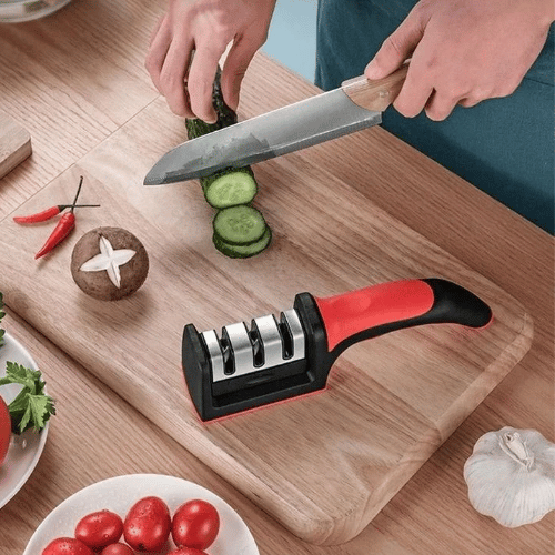 AFILADOR MANUAL DE CUCHILLOS DE COCINA PROFESIONAL