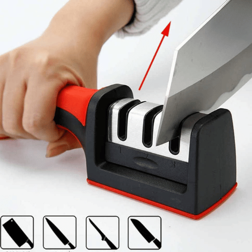 AFILADOR MANUAL DE CUCHILLOS DE COCINA PROFESIONAL