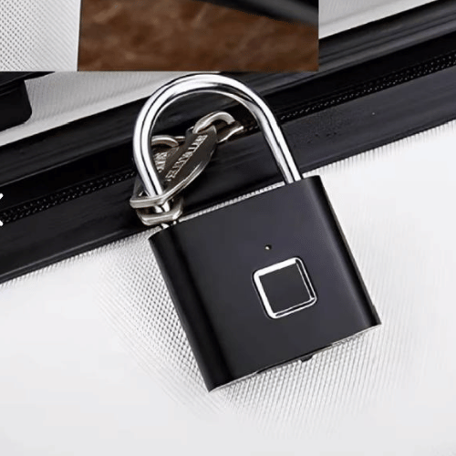 CANDADO CON HUELLA DIGITAL