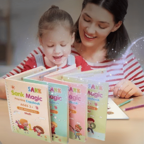 KIT DE CUADERNOS MÁGICOS DE CALIGRAFÍA