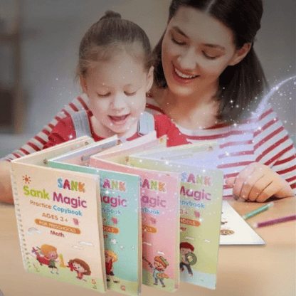 KIT DE CUADERNOS MÁGICOS DE CALIGRAFÍA