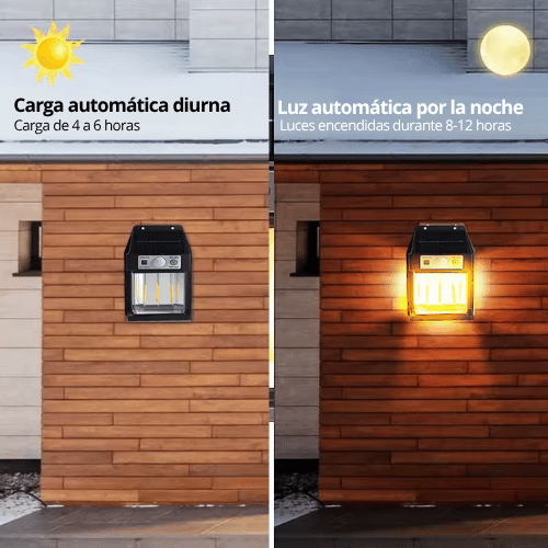 LÁMPARA SOLAR PARA PARED