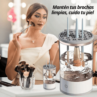 LIMPIADOR ELECTRICO DE BROCHAS DE MAQUILLAJE