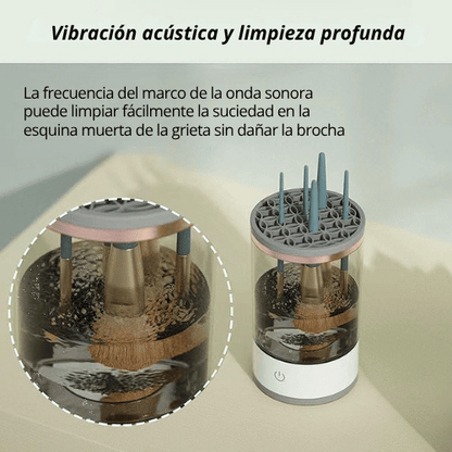 LIMPIADOR ELECTRICO DE BROCHAS DE MAQUILLAJE