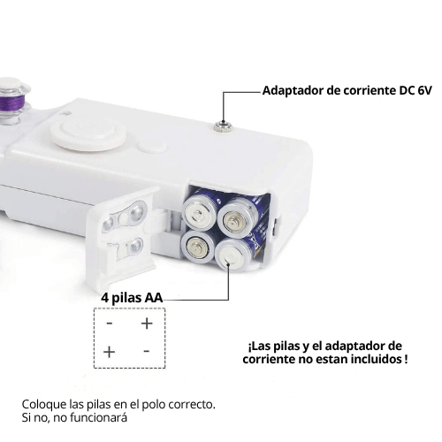 MINI MAQUINA DE COSER PORTATIL