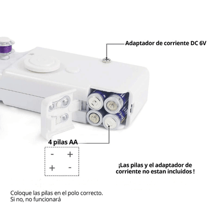MINI MAQUINA DE COSER PORTATIL
