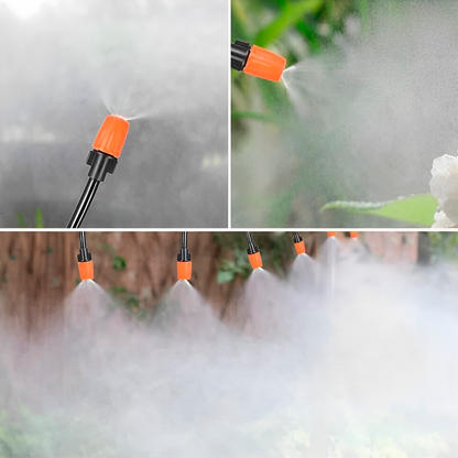 MANGUERA CON SISTEMA DE NEBULIZACIÓN Y RIEGO