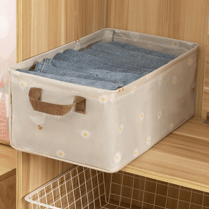 ORGANIZADOR DE ROPA PLEGABLE CON DISEÑO