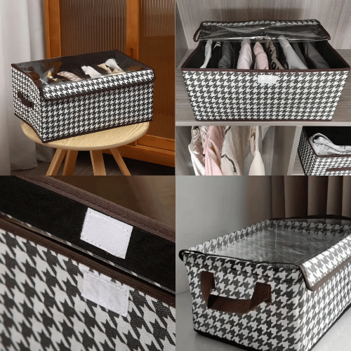 ORGANIZADOR DE ROPA PLEGABLE CON TAPA