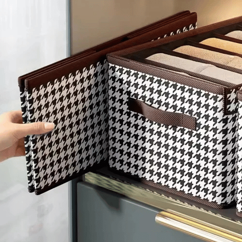 ORGANIZADOR DE ROPA PLEGABLE CON TAPA