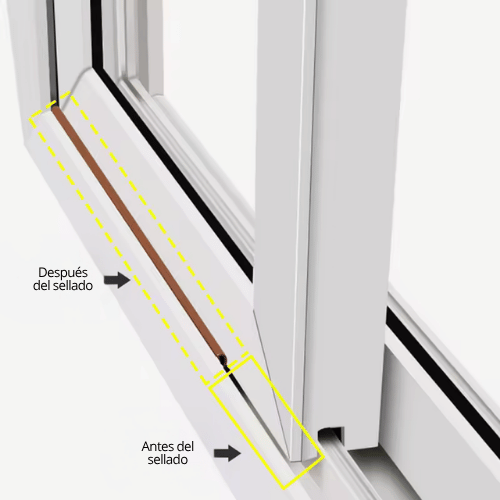 SELLADOR DE PUERTAS Y VENTANAS